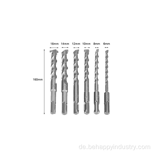 Elektrischer Hammerbetonbohrer -Bit -Set